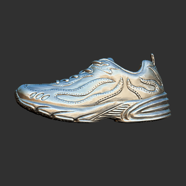 鞋子 圆雕立体 3D打印文件