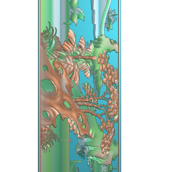 山水22精雕图