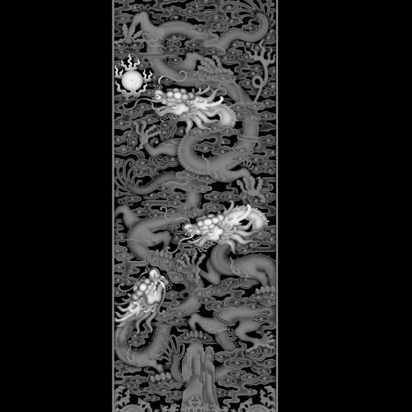 龙凤  sde  灰度图