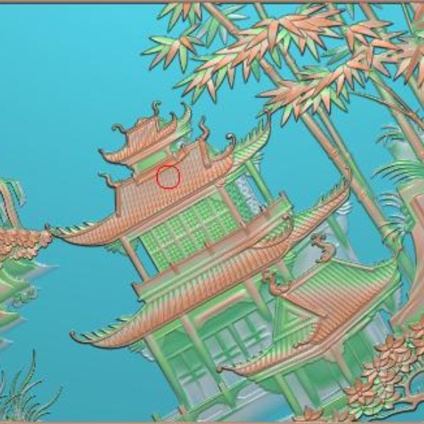 山水24-119精雕图