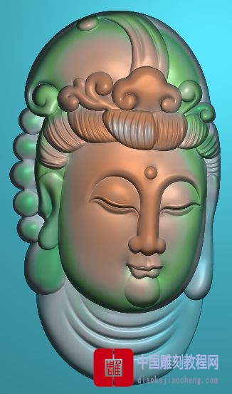 精雕图玉观音129