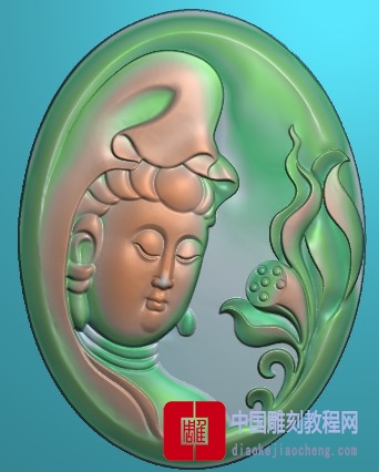 精雕图玉观音133