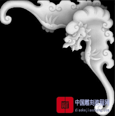 精雕图右上蝙蝠