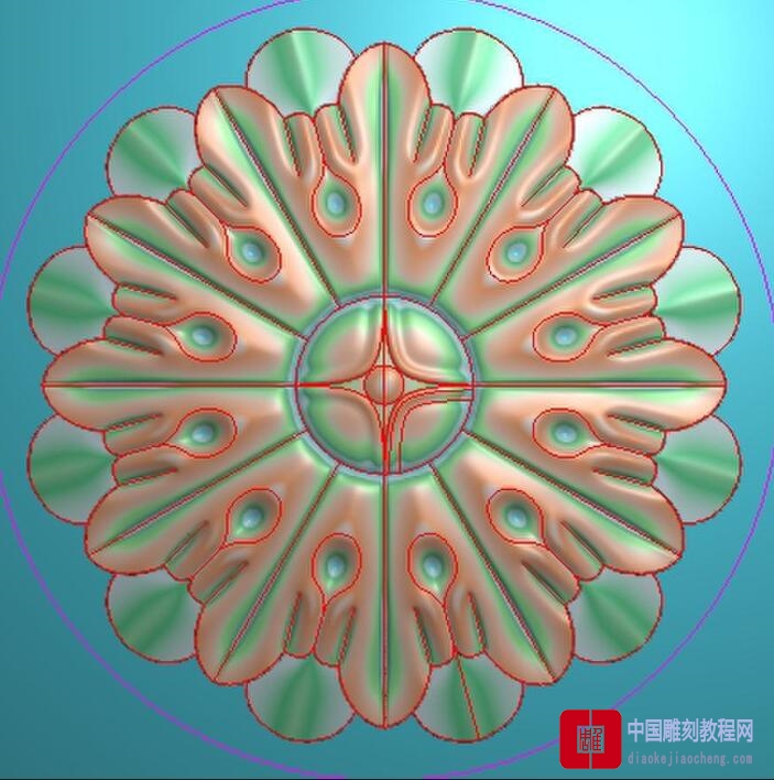 精雕图花中花2